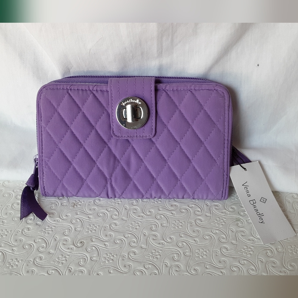 NWT Vera Bradley Turnlock Wallet